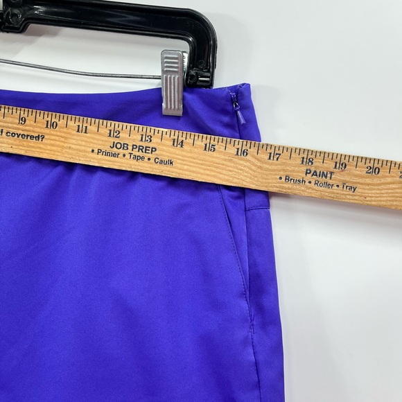 Womens Adidas Climacode Blue Purple Side Zip Tennis Athletic Skirt Size 10 - Picture 3 of 10